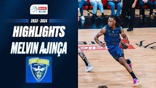 18 minutes de Melvin Ajinça en Betclic ELITE (Top Plays of the Season) - NBA Draft 2024