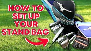 How To Arrange Your Stand Bag: Most Efficient Way