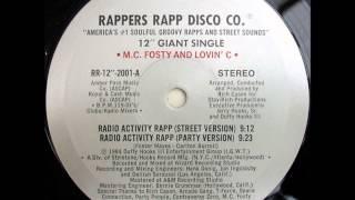 MC Fosty & Lovin' C - Radio Activity Rapp (street version)