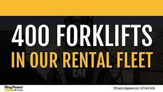 Forklift Rentals with Ring Power Lift Trucks