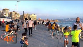 Lebanon  Tripoli Corniche Walking Tour | لبنان كورنيش طرابلس