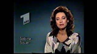 ARD 1985: Sabine Sauer sagt die falsche Sendung an