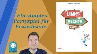 Links-Rechts-Dilemma - das ethische Partyspiel für Erwachsene - Regeln und Review 4K