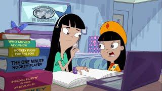 Stacy and Ginger being sisters!!!(Phineas and Ferb)