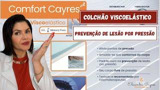 PREVENÇÃO DE LESÃO POR PRESSÃO COM COLCHÃO VISCOELÁSTICO - COMFORT CAYRES