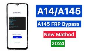 A14/A145P  frp bypass | Bypass frp mobile Samsung A145 100% worked 2024