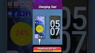 Realme GT 6T 120W Charging Test | Realme GT 6T Battery Test #Realme #RealmeGT6T #youtubeshorts