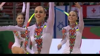 Group Team Ukraine 3 Ribbons / 2 Balls Qualification 27,100 - World Championships Sofia 2022