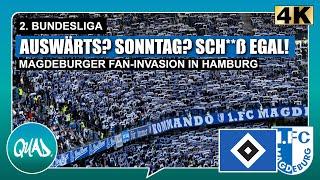 MAGDEBURGER FAN-INVASION im Hamburger Volkspark | HSV vs. FC Magdeburg | 2. Bundesliga | 23.10.2022