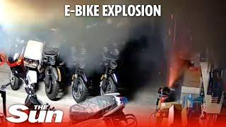 E-bike shop catches fire after lithiumIon battery explodes