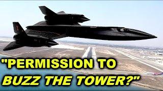 The SR-71 "Buzzing the tower"  story you probably never heard before