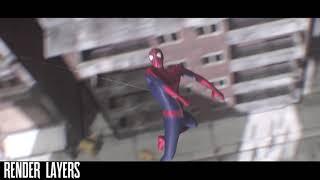 Spider-Man Swinging aniamtion | Blender