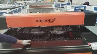 STYLECNC laser cutting machine with 4 laser head for cutting acrylic