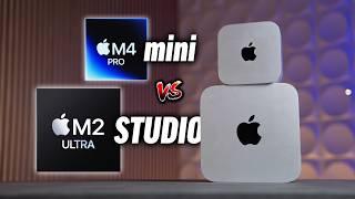 M4 Pro Mac mini vs M2 Ultra Mac Studio - Best PC Ever?!