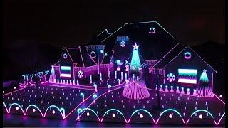 EPIC Carol of the Bells DUBSTEP Christmas Lights Animated Show