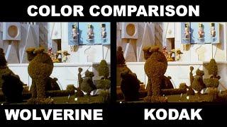 Wolverine VS Kodak 8mm Color Quality Comparison