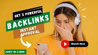 Powerfull Backlinks Instant Aproval | Dofollow Backlinks 2022 | Backlink List 2022
