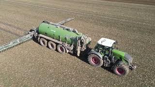 FENDT 942 & JOSKIN EURO LINER , Gülle ausbringen 2023 / spreading liquid manure