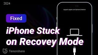 iPhone X Stuck in Recovery Mode and Won't Restore? Here is the Fixes! -iPhone X/XS/XR