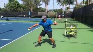 Professional tennis training with Coach Brian Dabul. EXPLOSIVENESS DRILL