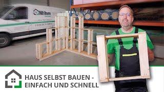 Mihm Thermohaus Holzmodule Haus selbst bauen - einfach und schnell