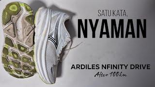 Ardiles Nfinity Drive (After 100Km) - Empuknya Sepatu Lari Ini Bikin Pengen Lari Terus