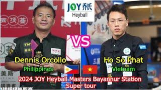 Dennis Orcollo VS Ho So Phat | 2024 JOY Heyball Masters Bayannur Station Super Tour