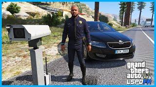 HRAJU GTA 5 JAKO HLÍDKA DÁLNIČNÍ POLICIE!  (GTA 5 LSPDFR Módy)