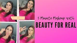 5 Minute Makeup with Beauty For Real for Miami Swim Week