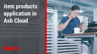 Combination of efficiency and flexibility: item products application in Ash Cloud