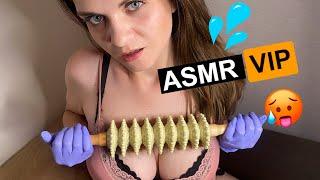 VIP ASMR  | Close Up Mouth Sounds, Face Massage, Tapping, Personal attention, Light Triggers