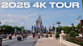 Magic Kingdom 2025 Long Afternoon Walkthrough Tour in 4K | Walt Disney World Florida May 2025