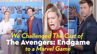 The Avengers: Endgame Cast Try to Chronologically Order All 22 Marvel Movies | POPSUGAR Pop Quiz