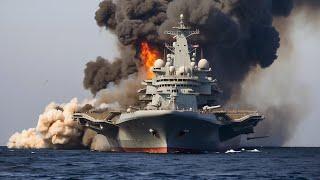 1 MINUTE AGO! German TAURUS missile hits Russian warship near Crimea for the first time!