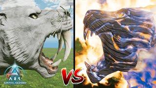 NEW PYROMANE vs ARK DINOSAURS | Ark Survival Ascended