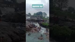 #fall ,#beautiful ,#openbath,#playwithwater, Baruasagar fall the summer capital of Jhansi