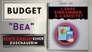 Budget "Bea" I Echte Einnahmen & Ausgaben einer Zuschauerin