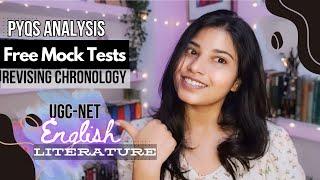 UGC-NET English Lit PYQs/ Free Mock Test & Chronology questions/ Tips to boost your preparation