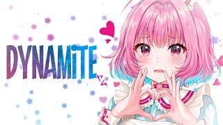 「Nightcore」→BTS - Dynamite (Lyrics)