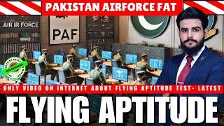 FLYING APTITUDE TEST | PAF Preparation |  Pakistan Airforce