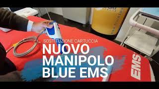 COME SOSTITUIRE LA CARTUCCIA DEL NUOVO MANIPOLO EMS BLUE - Nuova Onda d'urto Radial Shock Wave®