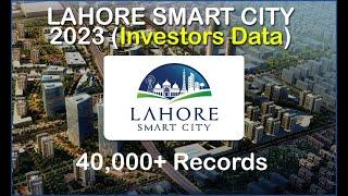 Lahore Smart City 2023 (40,000+ Records)