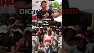 crazy debate  #charliekirk #debate #funny #heat #heateddiscussion #usa #of #crazy #debateshow