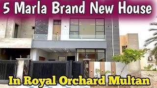 5 Marla Modern Interior Designer House For Sale In Royal Orchard Multan | ZSB Marketing