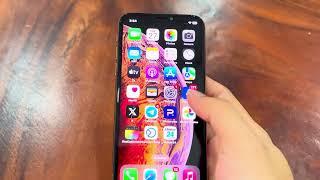 iPhone XS on iOS 18 beta 1 🫦