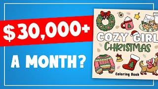 $30,000 from ONE BOOK? | Amazon KDP Bold And Easy Coloring Book Review