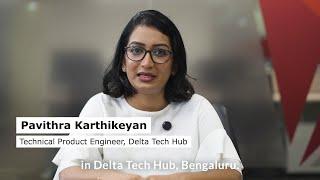 What I do at Delta Technology Hub, Bengaluru- Pavithra