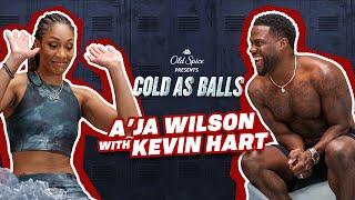 Kevin Hart vs A'ja Wilson In The First Ever Cold Tub Karaoke Battle | Cold as Balls | Laugh Out Loud