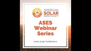 ASES June Webinar: Passive Solar Design & Thermal Mass in an Off Grid Home