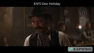 ENTJ Doc Holiday plays cards (Tombstone)
